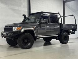2021 Toyota Landcruiser GXL VDJ79R 4X4 Dual Range Graphite