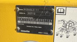  Komatsu
                Pc360lc-11 Excavator 