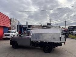 2019 Toyota Hilux Workmate TGN121R 4x2 Silver Sky