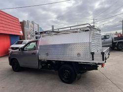 2019 Toyota Hilux Workmate TGN121R 4x2 Silver Sky