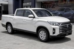 2025 KGM Musso ELX Q261 MY26 4X4 Dual Range Grand White