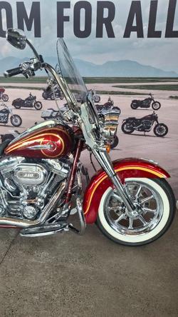 2014 Harley-davidson CVO SOFTAIL DELUXE CRIMSON RED