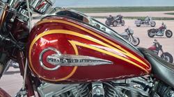 2014 Harley-davidson CVO SOFTAIL DELUXE CRIMSON RED