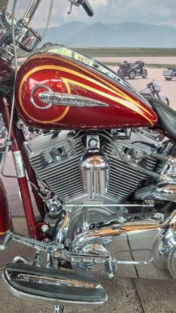 2014 Harley-davidson CVO SOFTAIL DELUXE CRIMSON RED