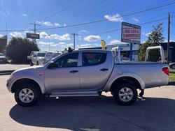 2014 Mitsubishi Triton GLX MN MY15 4X4 Dual Range Cool Silver