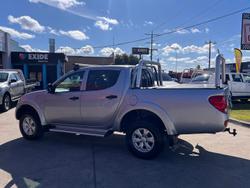 2014 Mitsubishi Triton GLX MN MY15 4X4 Dual Range Cool Silver