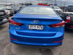 2017 Hyundai Elantra Active AD MY18 Marina Blue