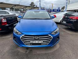 2017 Hyundai Elantra Active AD MY18 Marina Blue