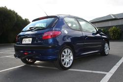 2002 Peugeot 206 GTi T1 MY02 China Blue