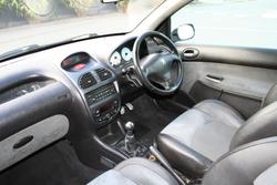 2002 Peugeot 206 GTi T1 MY02 China Blue