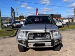 2010 Nissan Navara ST D40 4X4 Dual Range Brilliant Silver