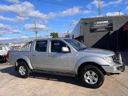 2010 Nissan Navara ST D40 4X4 Dual Range Brilliant Silver
