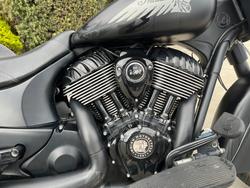 2021 Indian 2021 INDIAN 1900CC CHIEF VINTAGE DARK HORSE BLACK SMOKE CRUI Black