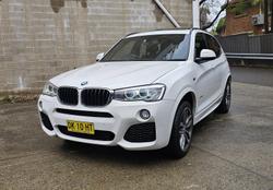 2015 BMW X3 xDrive20d F25 LCI 4X4 Constant Alpine White