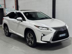 2018 Lexus RX 450hL Sports Luxury GYL26R 4X4 On Demand Sonic Quartz