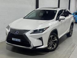 2018 Lexus RX 450hL Sports Luxury GYL26R 4X4 On Demand Sonic Quartz
