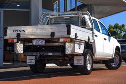 2019 Mitsubishi Triton GLX ADAS MR MY19 4X4 Dual Range White