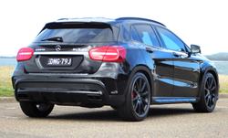 2017 Mercedes-Benz GLA-Class GLA45 AMG X156 Four Wheel Drive Cosmos Black