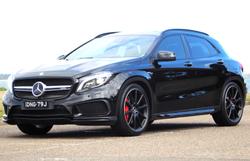 2017 Mercedes-Benz GLA-Class GLA45 AMG X156 Four Wheel Drive Cosmos Black