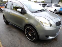 2007 Toyota Yaris YR NCP90R Quick Silver