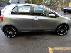 2007 Toyota Yaris YR NCP90R Quick Silver