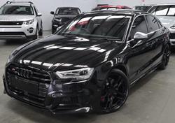2017 Audi S3 8V MY18 Four Wheel Drive Panther Black