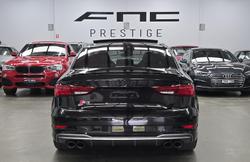2017 Audi S3 8V MY18 Four Wheel Drive Panther Black
