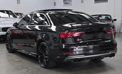 2017 Audi S3 8V MY18 Four Wheel Drive Panther Black