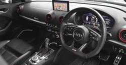 2017 Audi S3 8V MY18 Four Wheel Drive Panther Black