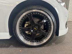 2016 Holden Commodore SV6 Black VF Series II MY16 Heron White