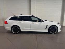 2016 Holden Commodore SV6 Black VF Series II MY16 Heron White