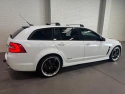 2016 Holden Commodore SV6 Black VF Series II MY16 Heron White