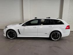 2016 Holden Commodore SV6 Black VF Series II MY16 Heron White