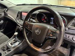 2016 Holden Commodore SV6 Black VF Series II MY16 Heron White