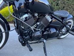 2018 Yamaha XVS650 V-STAR CUSTOM Black