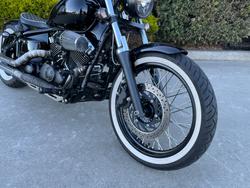 2018 Yamaha XVS650 V-STAR CUSTOM Black