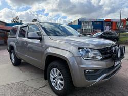 2017 Volkswagen Amarok TDI420 Core Plus 2H MY18 4X4 Constant Mojave Beige