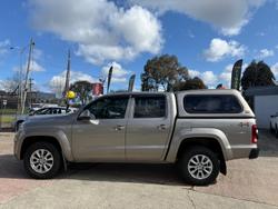 2017 Volkswagen Amarok TDI420 Core Plus 2H MY18 4X4 Constant Mojave Beige