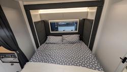 2025 New Age Caravans 19' Big Red Slide Out Save $11,099 Was $110,990