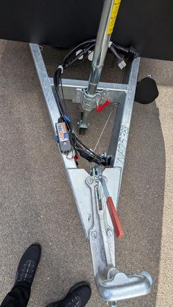 2025 New Age Caravans 19' Big Red Slide Out Save $11,099 Was $110,990