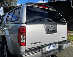 2014 Nissan Navara Titanium D40 Series 7 4X4 Dual Range Silver Lightning