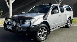 2014 Nissan Navara Titanium D40 Series 7 4X4 Dual Range Silver Lightning