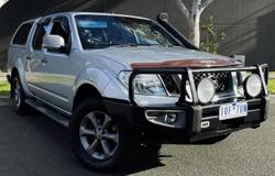 2014 Nissan Navara Titanium D40 Series 7 4X4 Dual Range Silver Lightning