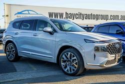 2021 Hyundai Santa Fe Highlander TM.V3 MY21 4X4 On Demand Glacier White