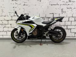 2019 Honda CBR500RA (ABS) CBR500 White