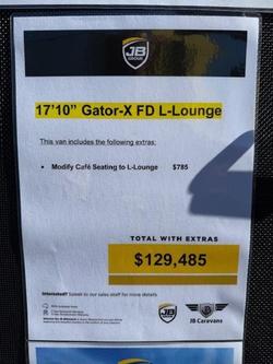 2023 JB Caravans Gator-X 17'10