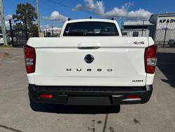 2025 KGM Musso ELX Q261 MY26 4X4 Dual Range Grand White