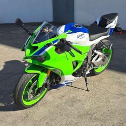 2024 Kawasaki Ninja ZX-6R 40th Anniversary Edition Ninja Green