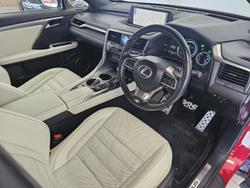 2018 Lexus RX 450h F Sport GYL25R 4X4 On Demand Vermillion
