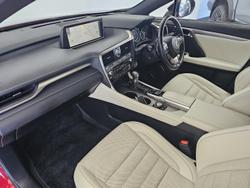 2018 Lexus RX 450h F Sport GYL25R 4X4 On Demand Vermillion